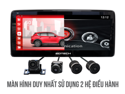 Màn hình Android ô tô Gotech GT MAZDA 360 LIMITED 6GB | 128GB 
