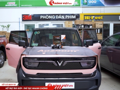 Đèn Ô Tô Bi Pha Aozoom Led Square V1 [56 - 65W]