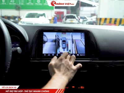 Màn hình Android ô tô liền cam 360 Elliview SEP NEO [4GB/32GB]