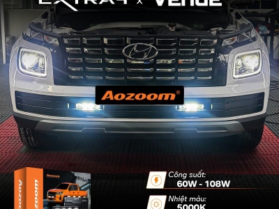 Đèn trợ sáng ô tô Aozoom Extra 4 Led Extra Lights [60 - 108W]