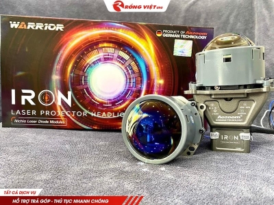  Đèn Ô Tô Bi Pha Laser Aozoom Iron Light [55 - 65W]