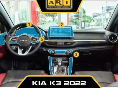 Dán PPF nội thất KIA K3 2022