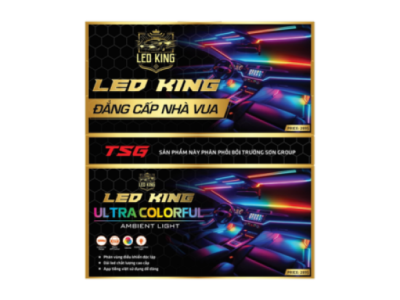 Led viền nội thất ô tô Ultra Colorful Ambient Light