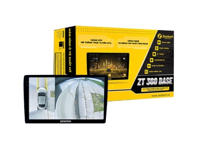 Màn hình android ô tô liền camera 360 Zestech ZT360 Base nâng cấp 2024 [4GB/32GB + Camera 360]