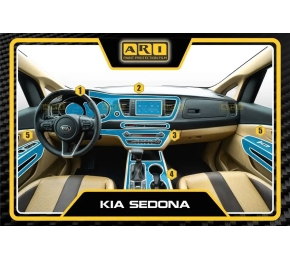 Dán PPF nội thất KIA Sedona